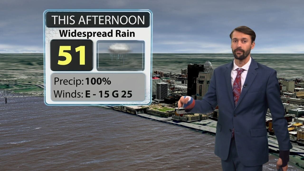 Matthew Wine's Wednesday afternoon forecast